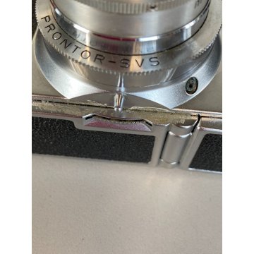 FOTOCAMERA Voigtländer VITO B COLOR-SKOPAR 2.8/50 PRONTOR 500 SLK CUSTODIA '54