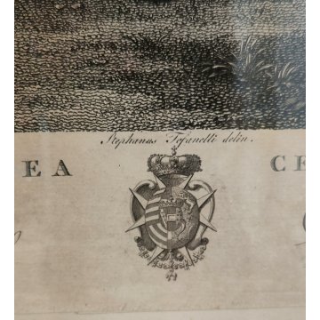 ANTICA STAMPA ACQUAFORTE Stefano Tofanelli LA DANZA DELLE ORE Nicolas Poussin