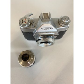 FOTOCAMERA Voigtländer BESSAMATIC Synchro-Compur SKOPAREX 1:3 4/35 VINTAGE '50