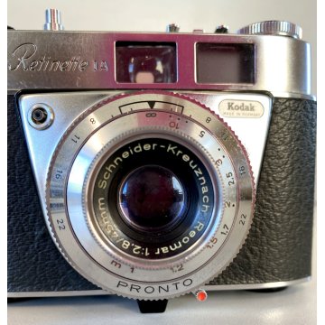 FOTOCAMERA COMPATTA ANALOGICA KODAK Retinette IA 35mm VINTAGE CAMERA + FLASH '60