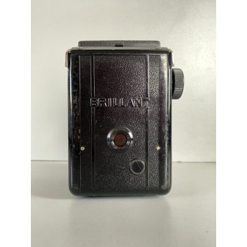 FOTOCAMERA BIOTTICA TLR 6X6 Voigtländer  BRILLANT  VINTAGE BACHELITE NERO '30