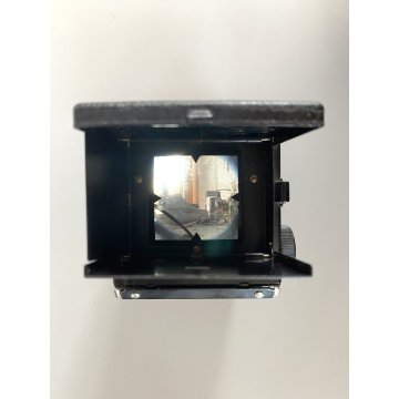FOTOCAMERA BIOTTICA TLR 6X6 Voigtländer  BRILLANT  VINTAGE BACHELITE NERO '30