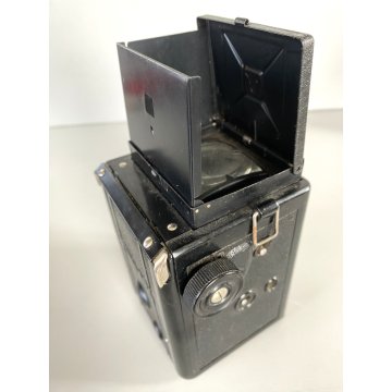 FOTOCAMERA BIOTTICA TLR 6X6 Voigtländer  BRILLANT  VINTAGE BACHELITE NERO '30