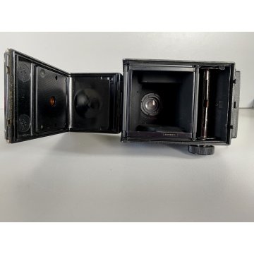 FOTOCAMERA BIOTTICA TLR 6X6 Voigtländer  BRILLANT  VINTAGE BACHELITE NERO '30