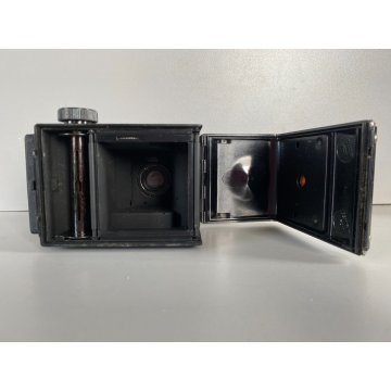FOTOCAMERA BIOTTICA TLR 6X6 Voigtländer  BRILLANT  VINTAGE BACHELITE NERO '30