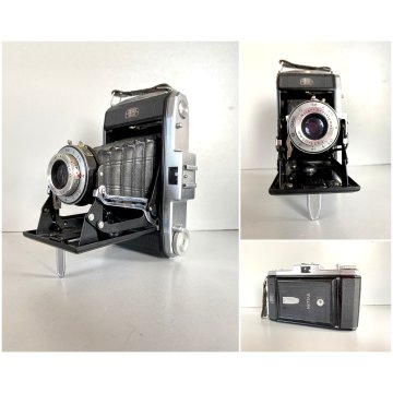 FOLDING CAMERA ZEISS IKON NETTAR IIc VARIO Novar Anastigmatic 1:6,3 f 105mm '50s