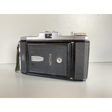 FOLDING CAMERA ZEISS IKON NETTAR IIc VARIO Novar Anastigmatic 1:6,3 f 105mm '50s