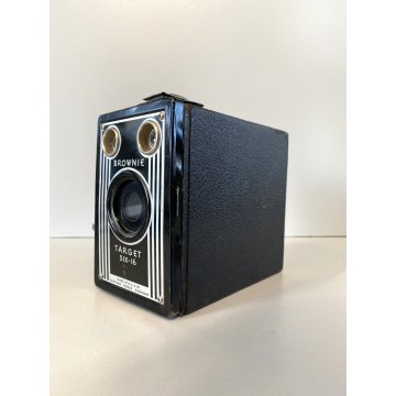 FOTOCAMERA VINTAGE BOX CAMERA KODAK  "Brownie Target SIX-16"  Decò USA '40