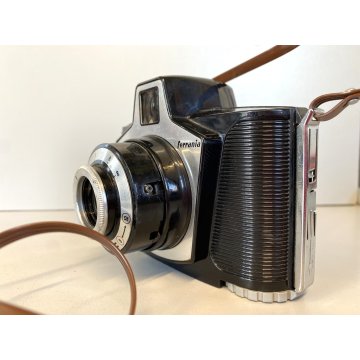 FOTOCAMERA ANALOGICA VINTAGE Ferrania EURA 120 film 6x6  '59