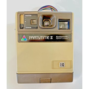 FOTOCAMERA PARTYTIME II INSTANT CAMERA EASTMAN KODAK FILM KODAMATIC HS 144-10