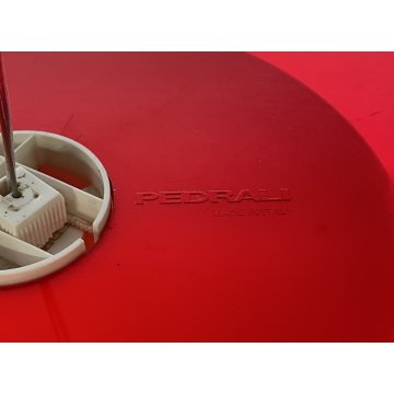 LAMPADARIO PEDRALI SOSPENSIONE L001S/BA ROSSO LAMPADA DESIGN METACRILIATO