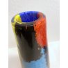 VASO "Oriente" DESIGN Dino Martens PER Aureliano Toso VETRO MURANO INCAMICIATO