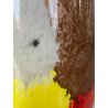 VASO "Oriente" DESIGN Dino Martens PER Aureliano Toso VETRO MURANO INCAMICIATO