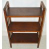 ANTICA ETAGERE Decò LIBRERIA ROVERE epoca 1900 OLD FORNITURE BOOKCASES consolle