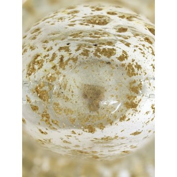 GRANDE Vaso Vetro a Morise MURANO anni 30 DESIGN Barovier AUTUNNO GEMMATO 37 cm.