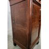 ANTICO COMODINO CAPPUCCINO LEGNO NOCE epoca 1800 CASSETTIERA Old Wood Nightstand