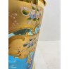 SECCHIELLO CHAMPAGNE VETRO Murano TURCHESE ORO GHIACCIO GLACETTE ICE BUCKET '50