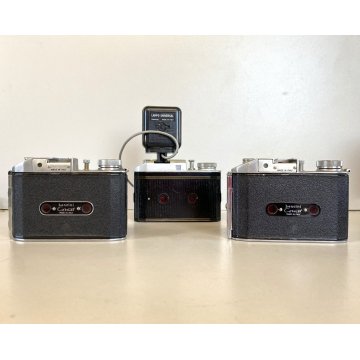 LOTTO 3 FOTOCAMERA ANALOGICA VINTAGE POCKET CAMERA COMET BENCINI CMF ITALY '50s