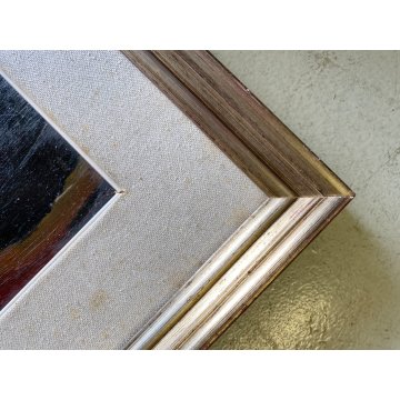 DIPINTO OLIO TELA Corrado Selvini RITRATTO UOMO FIGURA MASCHILE ASTRATTO '900