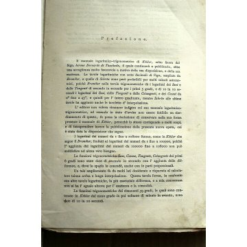 ANTICO LIBRO MANUALE LOGARITMICO TRIGONOMETRICO LIPSIA Bernhard Tauchnitz 1913