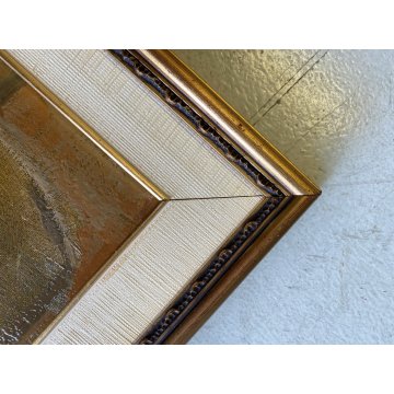 DIPINTO ASTRATTO OLIO TELA Corrado Selvini "Ritratto Avv Bononi" Figura MASCHILE