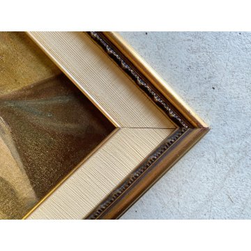 DIPINTO ASTRATTO OLIO TELA Corrado Selvini "Ritratto Avv Bononi" Figura MASCHILE