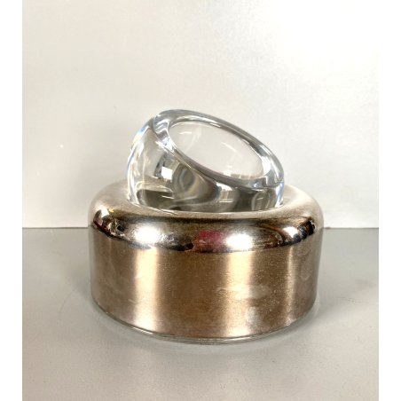 PORTACENERE CRISTALLO BIGLIA ASHTRAY DESIGN Joe Colombo ARNOLFO DI CAMBIO '70