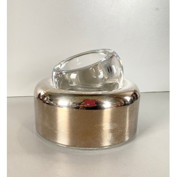 PORTACENERE CRISTALLO BIGLIA ASHTRAY DESIGN Joe Colombo ARNOLFO DI CAMBIO '70