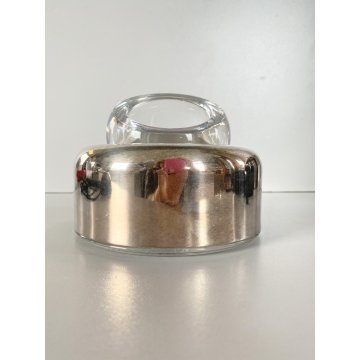 PORTACENERE CRISTALLO BIGLIA ASHTRAY DESIGN Joe Colombo ARNOLFO DI CAMBIO '70