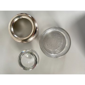 PORTACENERE CRISTALLO BIGLIA ASHTRAY DESIGN Joe Colombo ARNOLFO DI CAMBIO '70