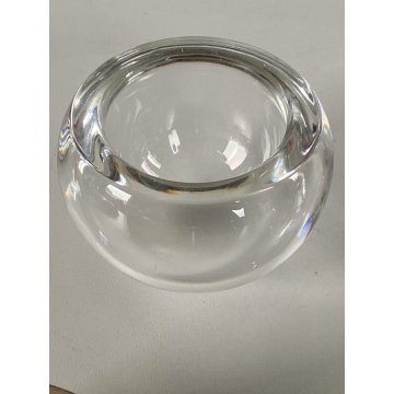 PORTACENERE CRISTALLO BIGLIA ASHTRAY DESIGN Joe Colombo ARNOLFO DI CAMBIO '70