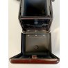 FOTOCAMERA Argus LUMAR 75mm BIOTTICA TLR 6X6 VINTAGE BROWN BACHELITE USA '50/'60