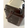 FOTOCAMERA Argus LUMAR 75mm BIOTTICA TLR 6X6 VINTAGE BROWN BACHELITE USA '50/'60