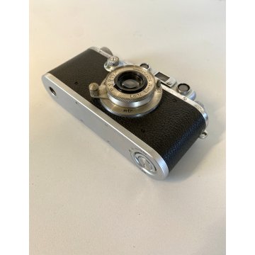 FOTOCAMERA Leica IIIa Mod G Leitz Elmar 50mm F/3.5  134466 CUSTODIA NO TESTED 34