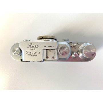 FOTOCAMERA Leica IIIa Mod G Leitz Elmar 50mm F/3.5  134466 CUSTODIA NO TESTED 34
