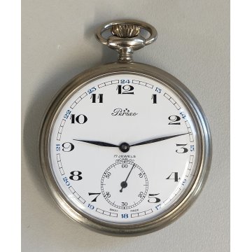 ANTICO OROLOGIO TASCA Perseo FS FERROVIE Turche RAILROAD OLD POCKET WATCH 6497