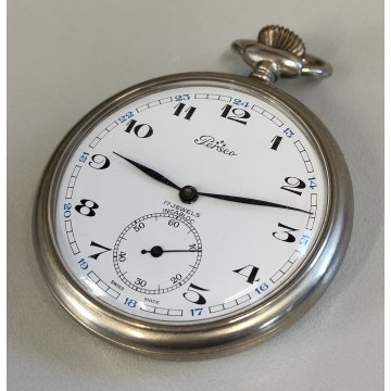 ANTICO OROLOGIO TASCA Perseo FS FERROVIE Turche RAILROAD OLD POCKET WATCH 6497