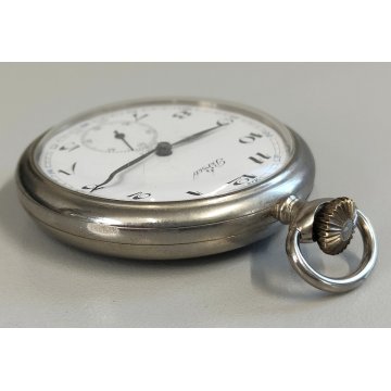ANTICO OROLOGIO TASCA Perseo FS FERROVIE Turche RAILROAD OLD POCKET WATCH 6497