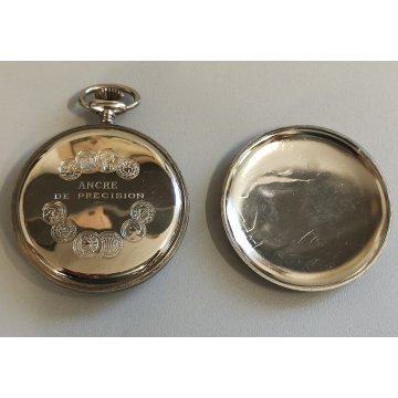 ANTICO OROLOGIO TASCA Perseo FS FERROVIE Turche RAILROAD OLD POCKET WATCH 6497