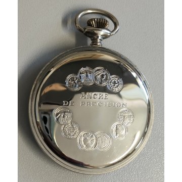 ANTICO OROLOGIO TASCA Perseo FS FERROVIE Turche RAILROAD OLD POCKET WATCH 6497