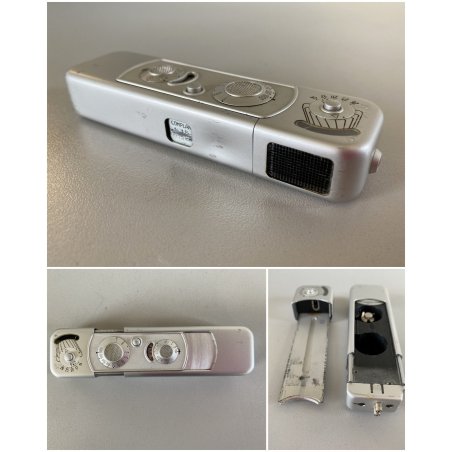 VINTAGE FOTOCAMERA SUBMINIATURE MINOX  Wetzlar COMPLAN 1:3,5 f 15mm   832 497