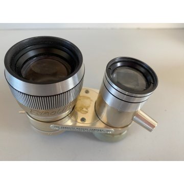 OBIETTIVO ZOOM EDNALITE CINEPRESA PELLICOLA 8MM TELEPHOTO WIDEANGLE NORMAL USA