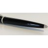 Diabolo de Cartier STYLO BILLE VINTAGE Penna Sfera LACCA NERA Gemma Blu BOX
