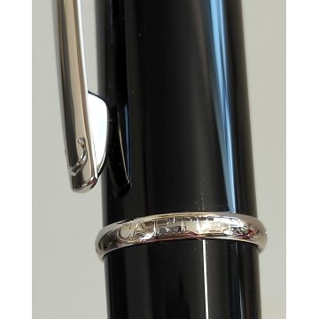 Diabolo de Cartier STYLO BILLE VINTAGE Penna Sfera LACCA NERA Gemma Blu BOX