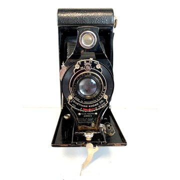 ANTICA POCKET FOLDING CAMERA KODAK  HAWK-EYE N°2A Model B NON FUNZIONA '20/'30