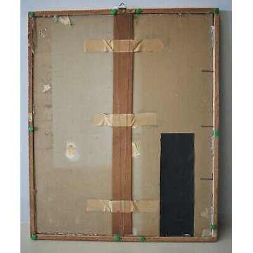 QUADRO ANTICA STAMPA INCISIONE A. Del Sarto Riccardi dis. I.Paradisi S.FAMIGLIA