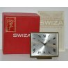ANTICA SVEGLIA Swiza 8 Days ANNI 70 OROLOGIO DA TAVOLO vintage OLD ALARM CLOCK
