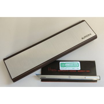 AURORA Thesi PENNA SFERA Design Marco Zanuso VINTAGE BALLPOINT PEN BOX Ercolessi