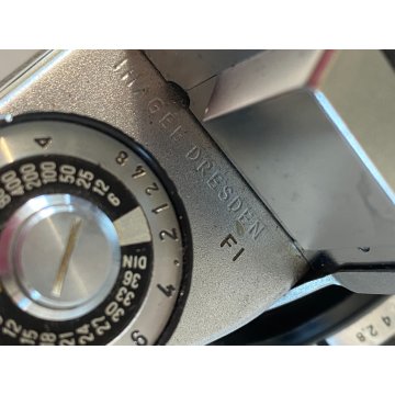 FOTOCAMERA REFLEX EXAKTA VX1000 LENS AUS Jena  T1:2,8 f 50 CUSTODIA '60