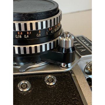 FOTOCAMERA REFLEX EXAKTA VX1000 LENS AUS Jena  T1:2,8 f 50 CUSTODIA '60